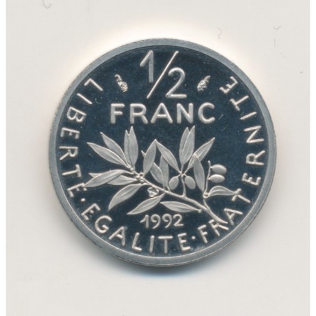 50 Centimes Semeuse - 1992 - Belle épreuve