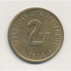 2 Francs France libre - 1944 - TTB+