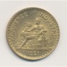 2 Francs Chambre de commerce - 1921 - TTB+