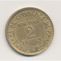2 Francs Chambre de commerce - 1922 - SUP 2