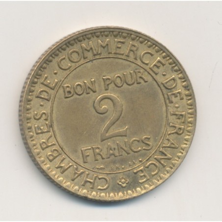 2 Francs Chambre de commerce - 1922 - SUP