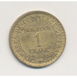 1 Franc Chambre de commerce - 1924 - SUP 2