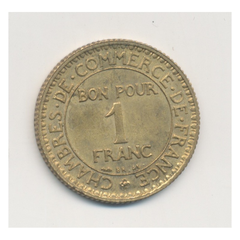 1 Franc Chambre de commerce - 1924 - SUP