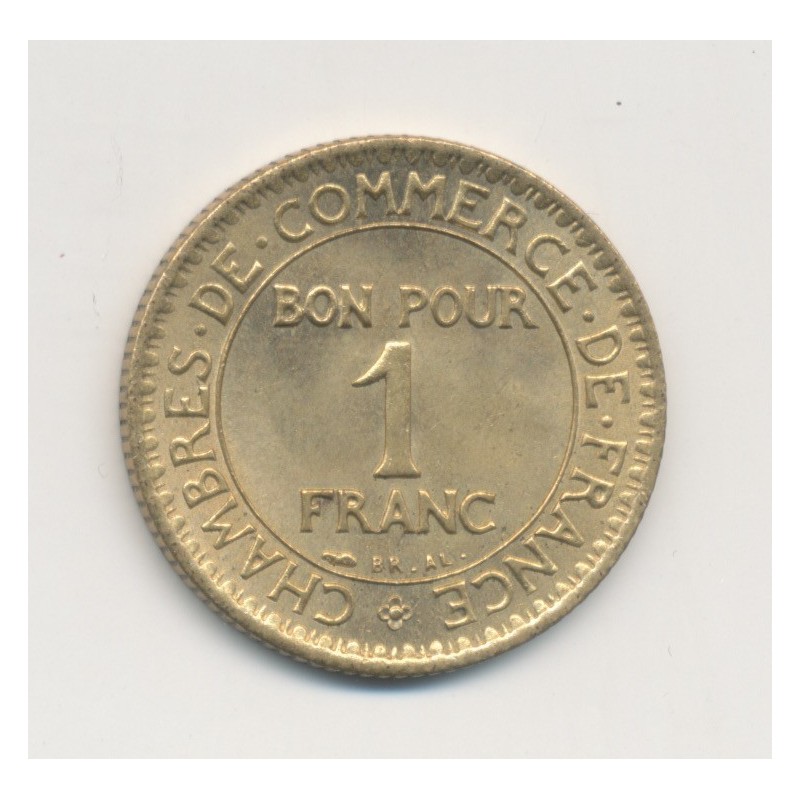 1 Franc Chambre de commerce - 1923 - SPL