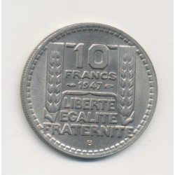 10 Francs Turin - 1947 B - petite tête - SUP+