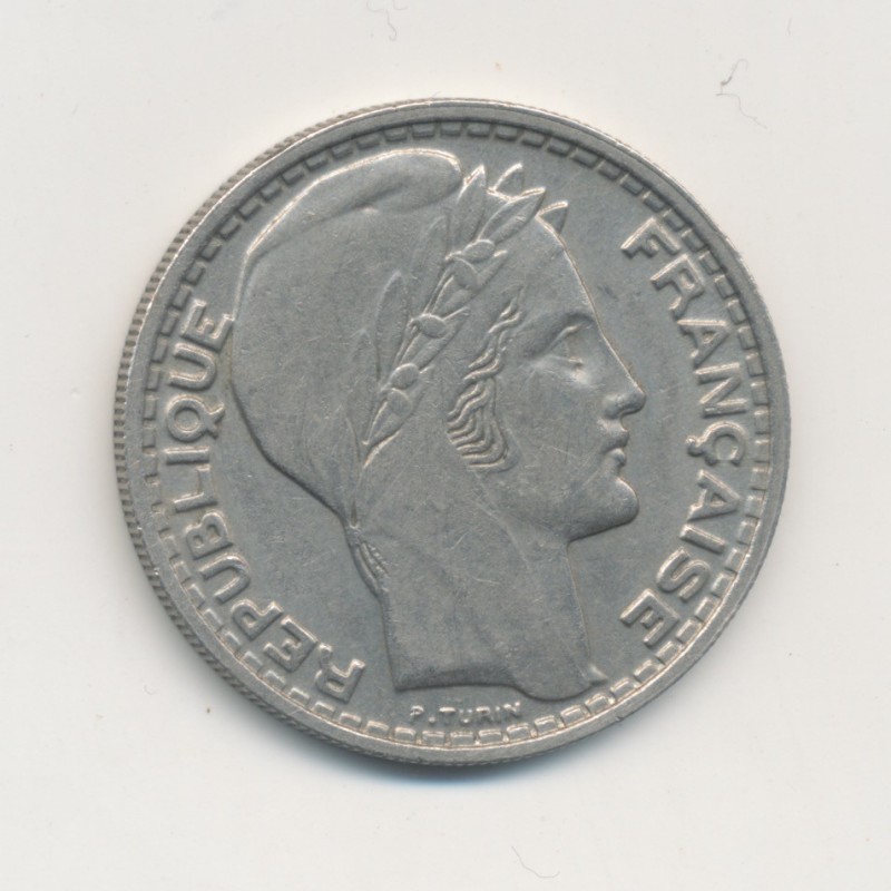 10 Francs Turin - 1946 B - rameaux longs - SUP