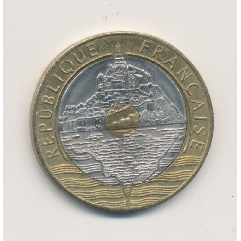 20 Francs Mont st michel - 1993 - SUP+