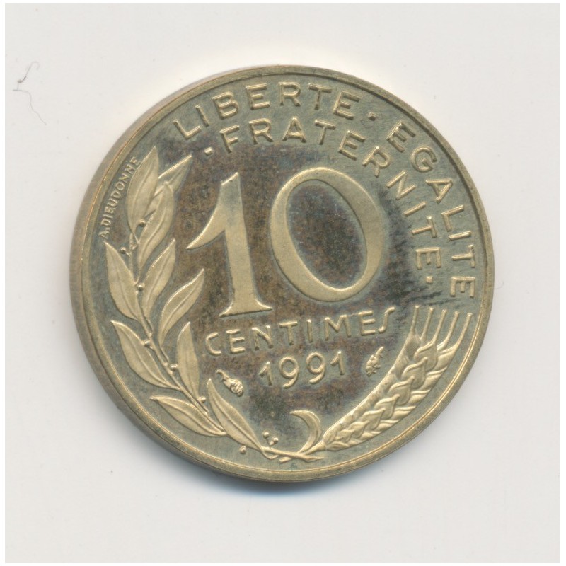 10 Centimes Marianne - 1991 Belle épreuve - SPL