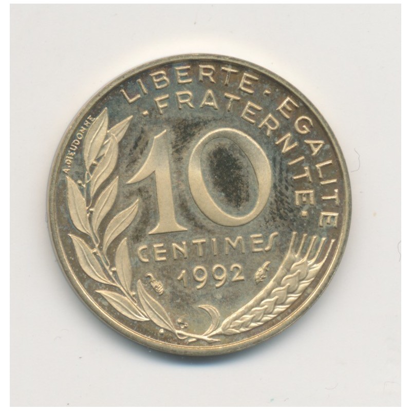 10 Centimes Marianne - 1992 Belle épreuve - SPL