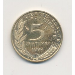5 Centimes Marianne - 1992 Belle épreuve - SPL