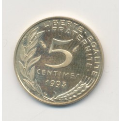 5 Centimes Marianne - 1993 Belle épreuve - SPL