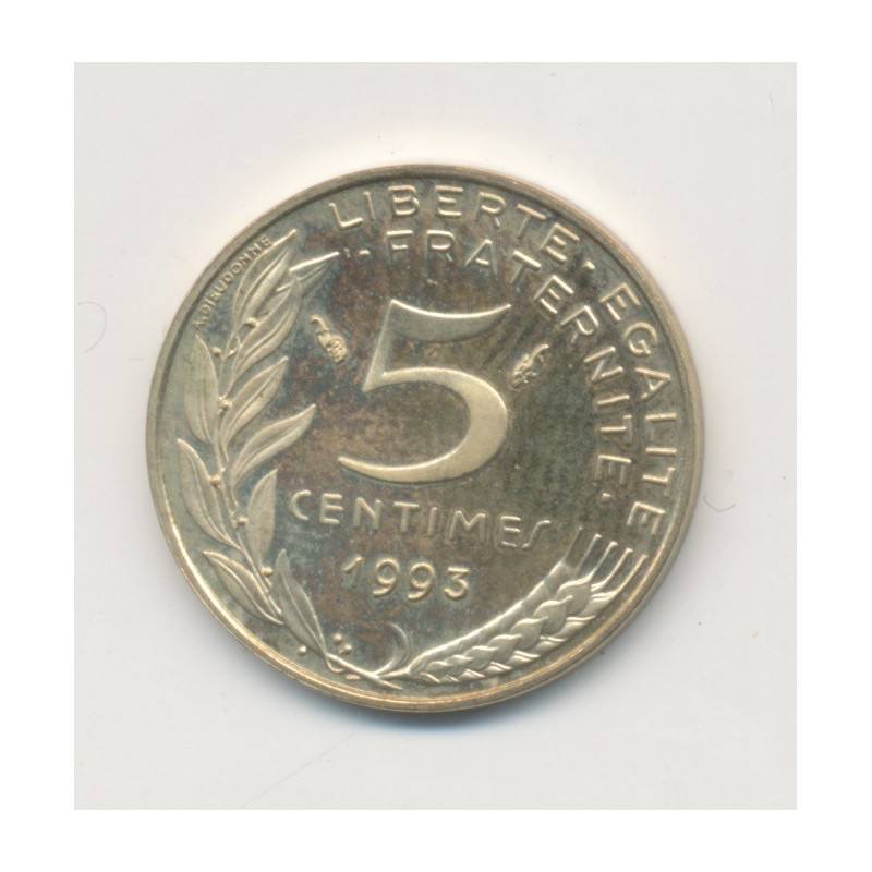 5 Centimes Marianne - 1993 Belle épreuve - SPL