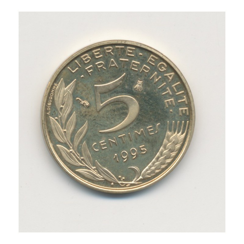 5 Centimes Marianne - 1995 Belle épreuve - SPL