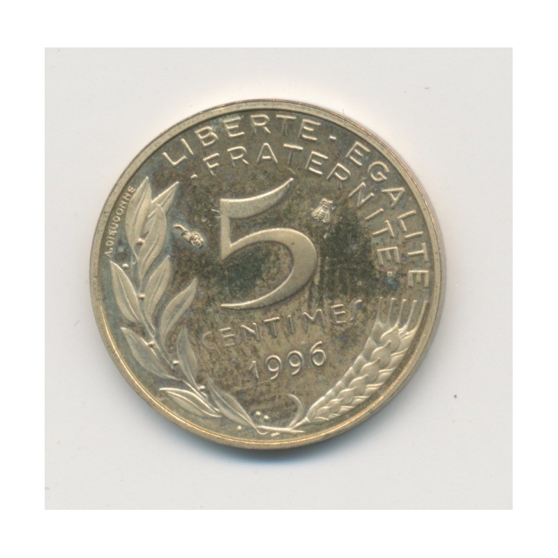 5 Centimes Marianne - 1996 Belle épreuve - SPL