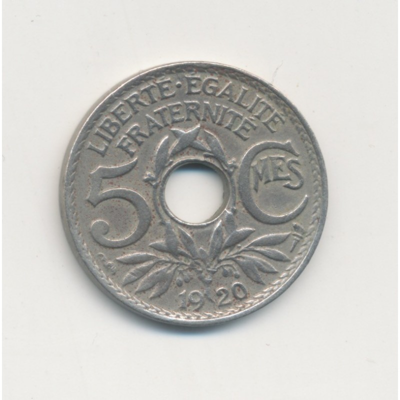 5 Centimes Lindauer - 1920 - Petit module - TTB