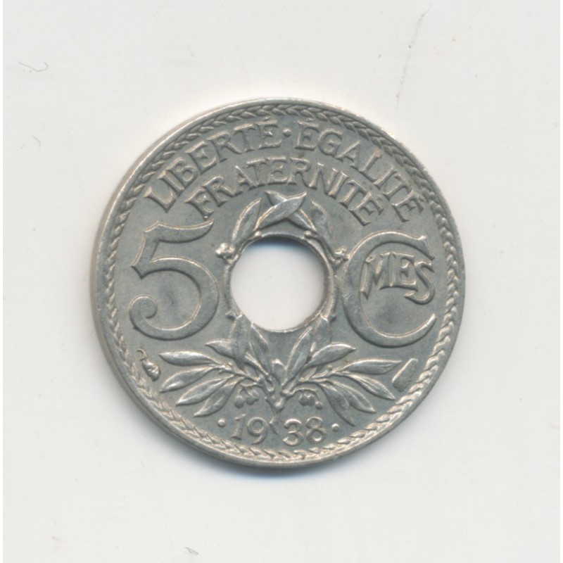 5 Centimes Lindauer - 1920 - Petit module - TTB+