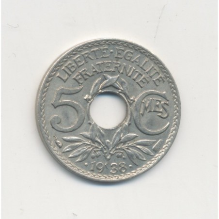 5 Centimes Lindauer - 1920 - Petit module - TTB+