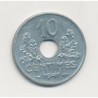 10 Centimes État Français - 1941 - Grand module - zinc - SUP+