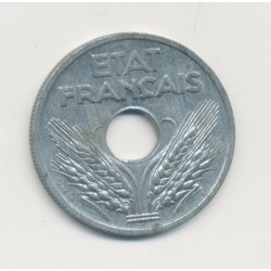 10 Centimes État Français - 1941 - Grand module - zinc - SUP+ 2