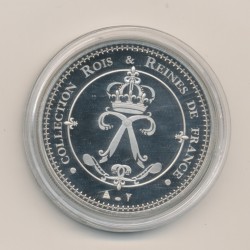 Médaille - Anne d'Autriche - Dynastie des bourbons - cupronickel - Rois et reines de France - 41mm 2