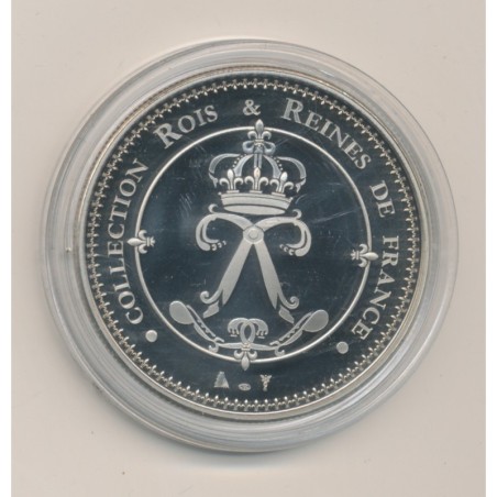 Médaille - Hugues Capet - Dynastie des bourbons - cupronickel - Rois et reines de France - 41mm