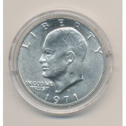Etats-Unis - 1 Dollar 1971 S - Eisenhower - argent - FDC