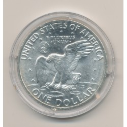 Etats-Unis - 1 Dollar 1971 S - Eisenhower - argent - FDC 2