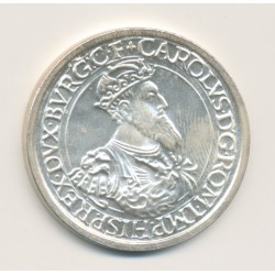 5 Ecu 1987 - Belgique - argent - Charles Quint 2