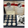 Coffret 12 Médailles - la grande guerre 1914-1918 - cupronickel - 41mm - FDC