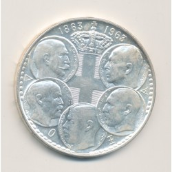 Grèce - 30 Drachme 1963 - Centenaire dynastie danoise - argent - SUP+