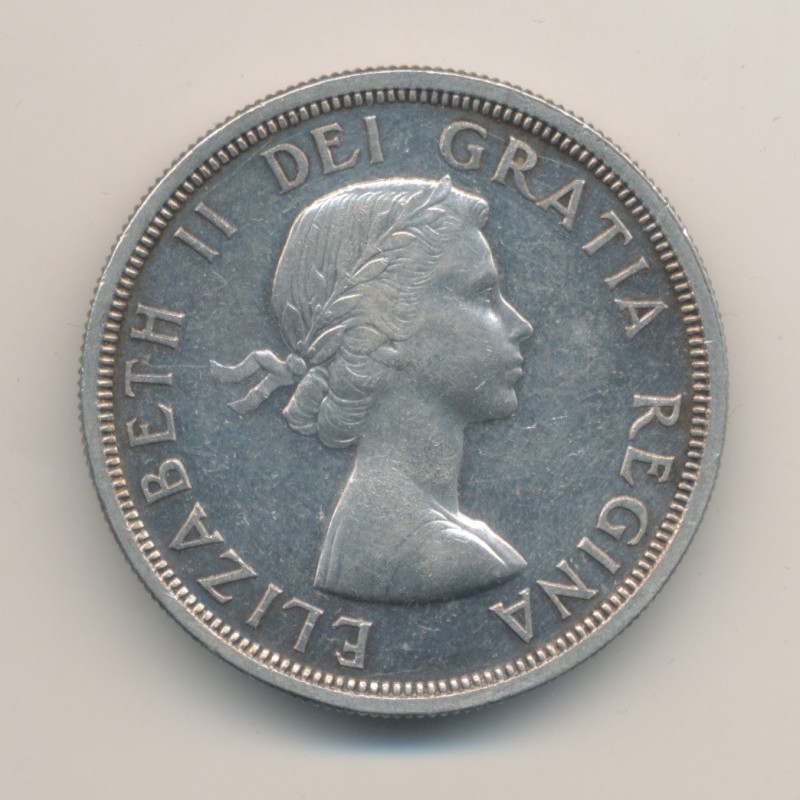 Canada - 1 Dollar 1953 - canoe - argent - SPL