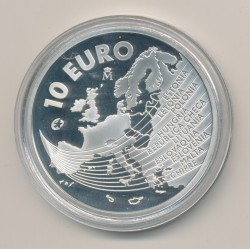 Espagne - 10 Euro 2004 - Juan carlos I - argent - FDC 2