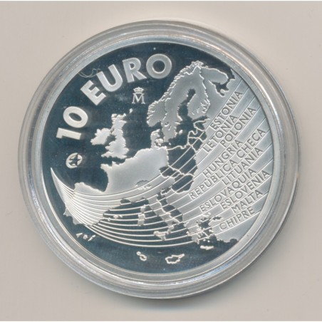 Espagne - 10 Euro 2004 - Juan carlos I - argent - FDC