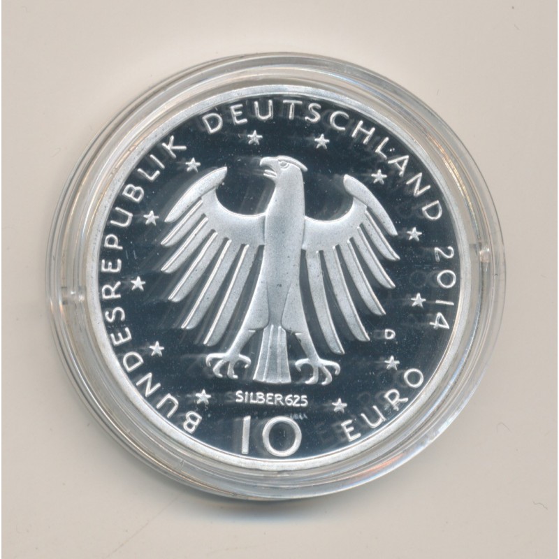 Allemagne - 10 euro 2014 - Richard Strauss - argent - FDC