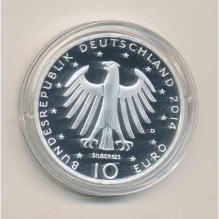 Allemagne - 10 euro 2014 - Richard Strauss - argent - FDC