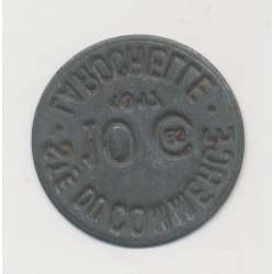 La Rochelle - 10 centimes 1917 - société du commerce - fer - SUP 2