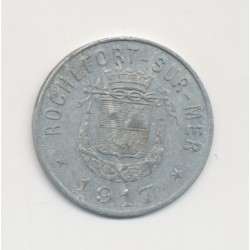 Département 17 - 5 Centimes 1917 - Rochefort sur mer - alu - TTB+ 2