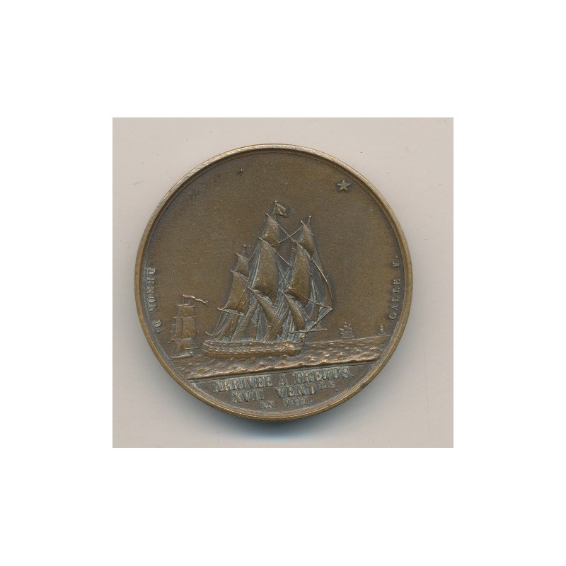 Médaille - Débarquement de l'empereur de retour d'Egypte - AN 8