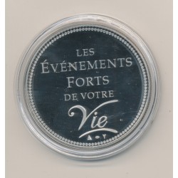Médaille - John Fitzgerald Kennedy - 1917-1963 - Les événements fort de votre vie - 41mm - cupronickel 2