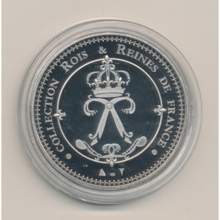 Médaille - Pepin le bref - Dynastie des carolingiens - cupronickel - Rois et reines de France - 41mm