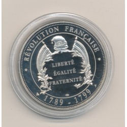 Médaille - Les adieux de Louis XVI - Révolution Française - 1793 - 41mm 2
