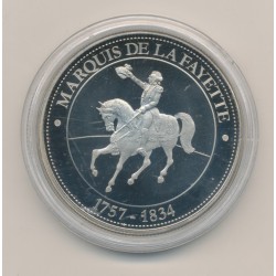 Médaille - Marquis de la fayette - Révolution Française - 41mm