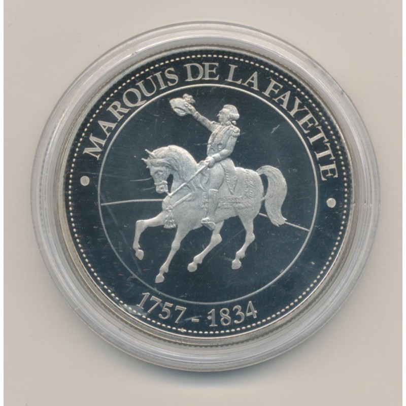Médaille - Marquis de la fayette - Révolution Française - 41mm