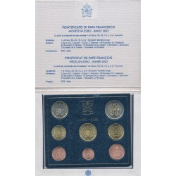 BU Vatican 2022 - 8 Pièces 1 Cent à 2€ - Armoiries du Vatican  - 8.000 ex