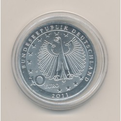 Allemagne - 10 euro 2011 - Franz Liszt - argent - FDC 2