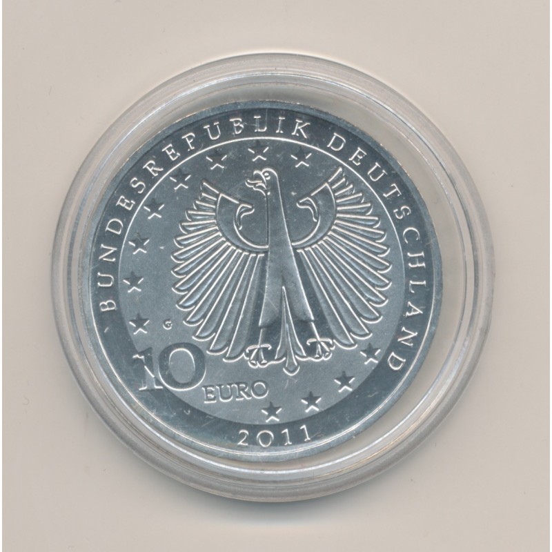 Allemagne - 10 euro 2011 - Franz Liszt - argent - FDC