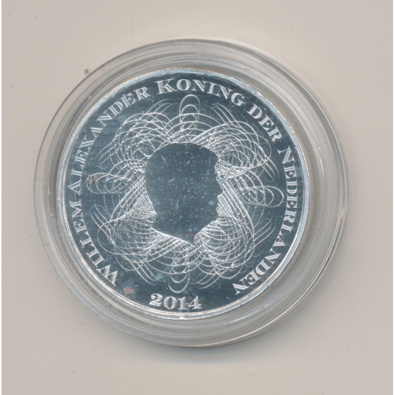 Pays-Bas - 5 Euro 2014 - Willemn alexander - argent - FDC