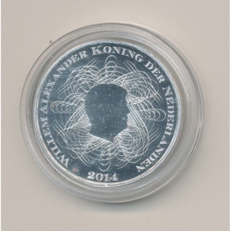Pays-Bas - 5 Euro 2014 - Willemn alexander - argent - FDC