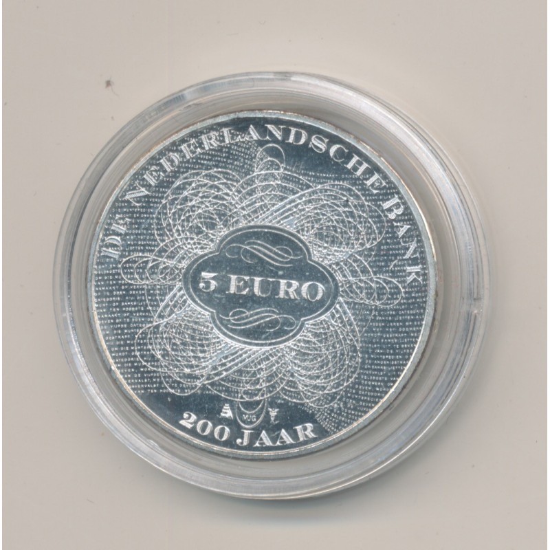 Pays-Bas - 5 Euro 2014 - Willemn alexander - argent - FDC