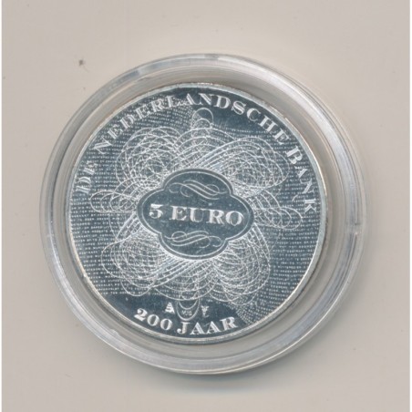Pays-Bas - 5 Euro 2014 - Willemn alexander - argent - FDC